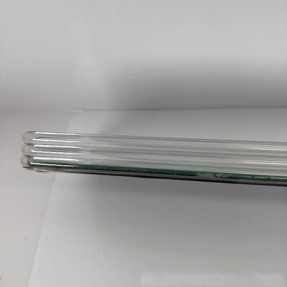 Sally Designs Style Lucite Acrylic Glass Mirror Make-Up Vanity Tray Vintage.